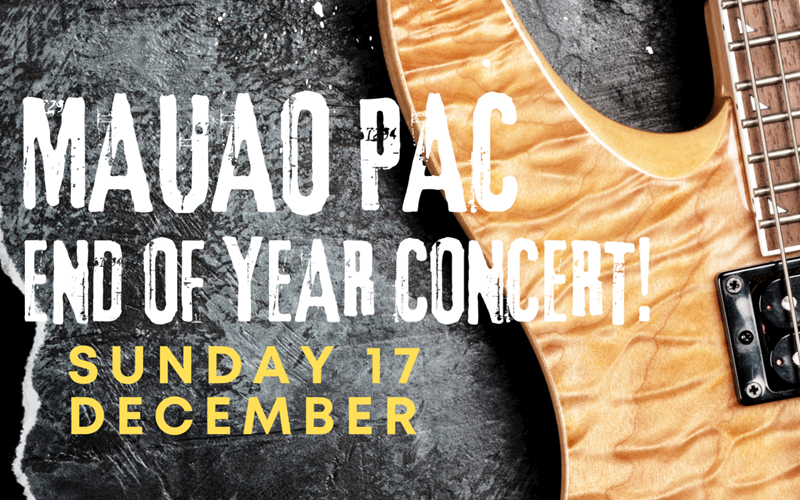 MauaoPAC End of Year Concert