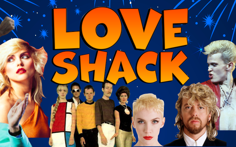 Love Shack, Your Ultimate 80's Party band!