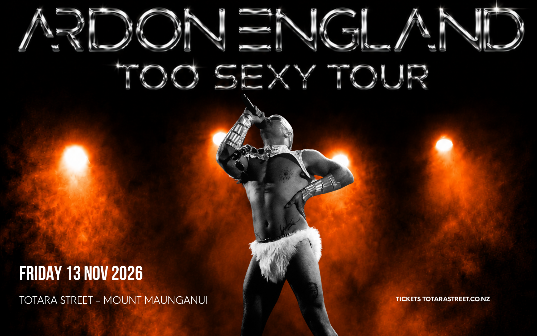 ARDON ENGLAND - Too Sexy Tour